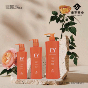 custom skincare packaging hdpe plastic shampoo conditioner lotion pump bottle with logo printing