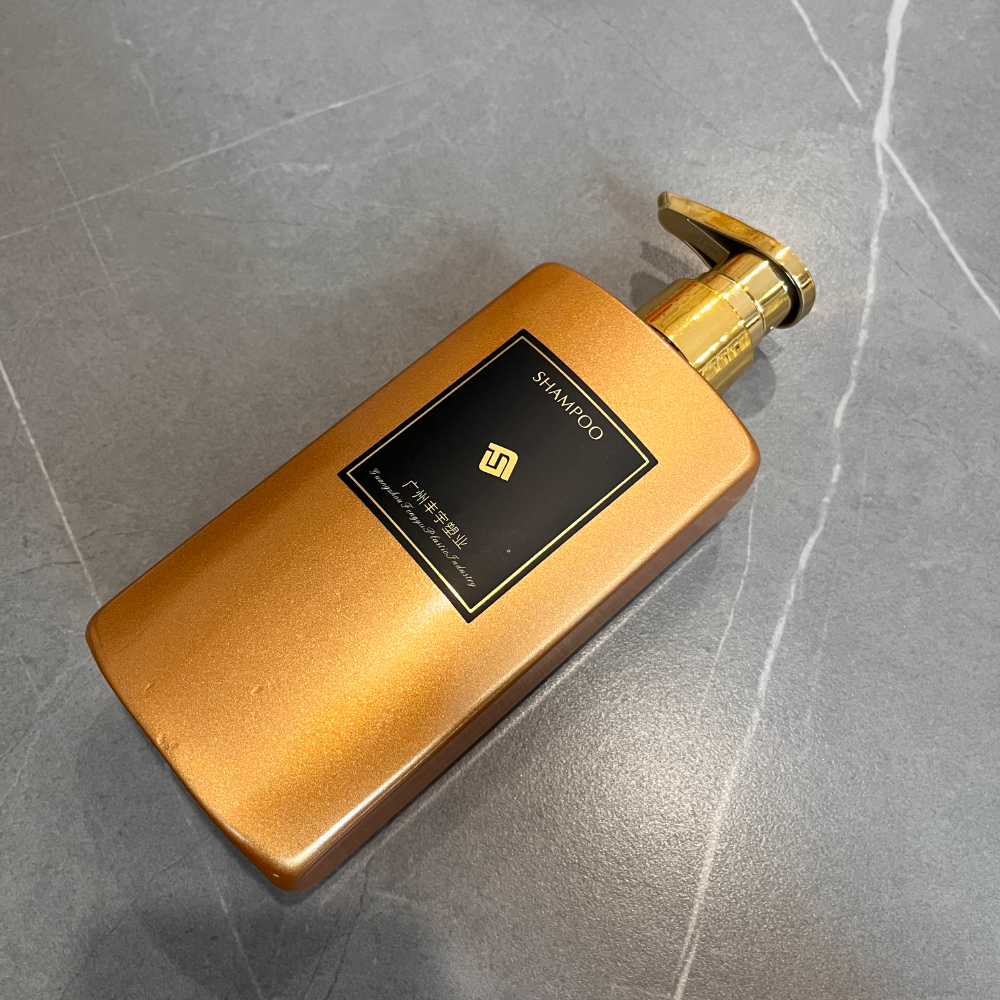 luxury 500ml square flat shape plastic pump lotion shampoo bottle pet cosmetic packaging luxury 500ml square flat shape plastic pump lotion shampoo bottle pet cosmetic packaging