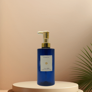 500 ml modern refillable shampoo conditioner bathroom lotion body wash shower container bottle with gold pump dispenser